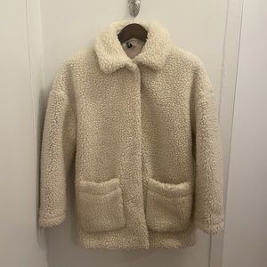 H&M Divided teddy coat